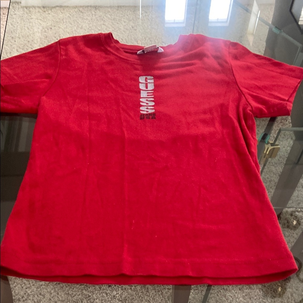 Red  Guess T-shirt M/L